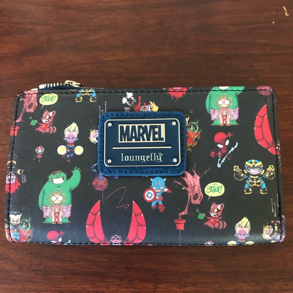 Loungefly Wallet - Marvel Chibi